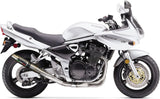 Terminale Di Scarico Con Omologazione Suono Deeptone Acciaio - Gpr Compatibile Con Suzuki Gsf 1200 Bandit - S (1997-2004)