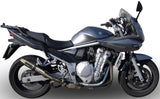 Terminale Di Scarico Con Omologazione Suono Deeptone Acciaio - Gpr Compatibile Con Suzuki Gsf Bandit 650 - S (2007-2014)
