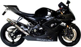 Terminale Di Scarico Con Omologazione Suono Deeptone Acciaio - Gpr Compatibile Con Suzuki Gsx-R 1000 K5 (2005-2006)