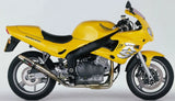Terminale Di Scarico Con Omologazione Suono Deeptone Acciaio - Gpr Compatibile Con Triumph Sprint Rs 955 (1998-2002)