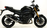 Terminale Di Scarico Con Omologazione Suono Deeptone Acciaio - Gpr Compatibile Con Yamaha Fz-8 (2010-2016)