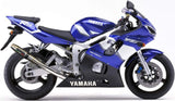 Terminale Di Scarico Con Omologazione Suono Deeptone Acciaio - Gpr Compatibile Con Yamaha Yzf-R6 (1999-2002)