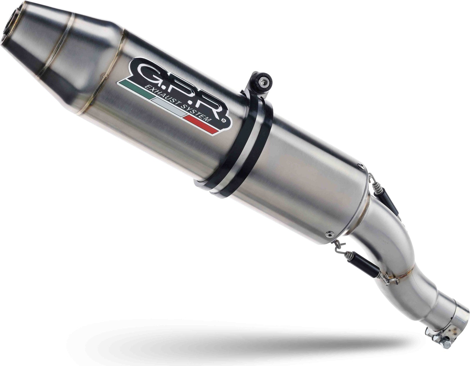 Exhaust Tip With Noise Certification Deeptone Atv Stainless Steel - Gpr Compatible With Can Am Outlander 450 L Dps (2015-2016)