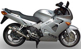 Terminale Di Scarico Con Omologazione Suono Deeptone Acciaio - Gpr Compatibile Con Honda Vfr 800 Rc46 (1998-2001)