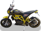 Terminale Di Scarico Senza Omologazione Suono Deeptone Acciaio - Gpr Compatibile Con Husqvarna Nuda 900 - R (2012-2013)
