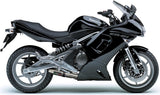 Impianto Di Scarico Completo Catalizzato E Con Omologazione Suono Deeptone Acciaio - Gpr Compatibile Con Kawasaki Er-6 F (2012-2016)