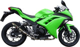 Terminale Di Scarico Con Omologazione Suono Deeptone Acciaio - Gpr Compatibile Con Kawasaki Ninja 300 R (2012-2017)