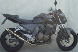 Terminale Di Scarico Con Omologazione Suono Deeptone Acciaio - Gpr Compatibile Con Kawasaki Z 750 - S (2004-2006)