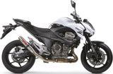 Terminale Di Scarico Con Omologazione Suono Deeptone Acciaio - Gpr Compatibile Con Kawasaki Z 800 E (2013-2016)