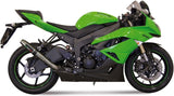 Terminale Di Scarico Con Omologazione Suono Deeptone Acciaio - Gpr Compatibile Con Kawasaki Zx 6R Ie (2009-2023)