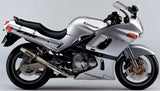 Doppio Terminale Di Scarico Con Omologazione Suono Deeptone Acciaio - Gpr Compatibile Con Kawasaki Zzr 600 (2002-2006)