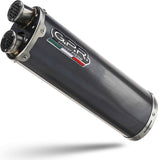 Catalytic Exhaust Tip With Sound Certification Dual Carbon Look - Gpr Compatible With Benelli Trk 502 (2017-2020)