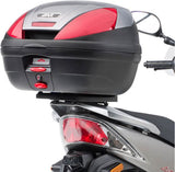 Monolock Black Top Case - 30 Lt C30N Technopolymer - Givi Compatible With Kymco Agility 200 R16 (2008-2013)