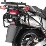Monokey Trekker Outback Evo Smart Anodized Aluminium Top Case - 58 Lt Trekker Outback Evo Smart Anodized Aluminium - Givi Compatible With Honda Xl 1000 V Varadero - Abs (2003-2006)