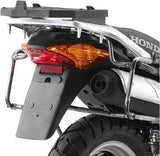 Monokey Silver Tech Top Case - 47 Lt Technopolymer - Givi Compatible With Honda Xl 125 V Varadero (2007-2014)