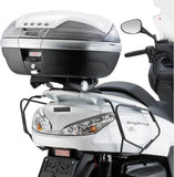 Monokey Black Top Case - 40 Lt Technopolymer - Givi Compatible With Yamaha Majesty 400 (2004-2008)