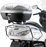 Bauletto Monokey Trekker Alaska Alluminio Nero 44 Lt Trekker Alaska Alluminio - Givi Compatibile Con Yamaha Majesty 400 (2004-2008)