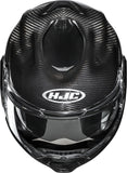Casco Modulare Per Moto Hjc F100 Carbon Carbon Fiber Nero Taglia 08 M