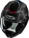 Casco Modulare Per Moto Hjc F100 Carbon Carbon Fiber Mc21 Stan Taglia 10 Xl