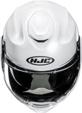 Casco Modulare Per Moto Hjc F100 Advanced Fiberglass Composite Bianco Perlato Taglia 09 L