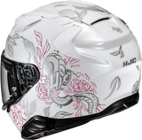 Casco Integrale Per Moto Hjc F71 Advanced Fiberglass Mc8 Eliz Taglia 07 S
