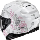 Full-Face Motorcycle Helmet Hjc F71 Advanced Fiberglass Mc8 Eliz Size 08 M
