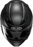 Casco Integrale Per Moto Hjc F71 Advanced Fiberglass Nero Semiopaco Taglia 08 M