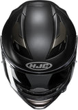 Casco Integrale Per Moto Hjc F71 Advanced Fiberglass Titanio Nero Semiopaco Taglia 07 S
