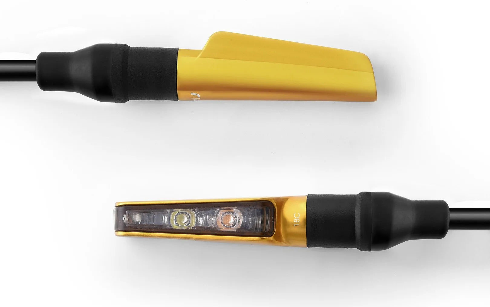 Coppia Frecce Led + Luce Anteriore Corsa L - Rizoma Compatibile Con Ducati Monster 821 (2018-2020)
