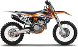 Terminale Di Scarico Con Omologazione Suono Furore Alluminio Nero - Gpr Compatibile Con Ktm 250 Exc-F (2003-2006)