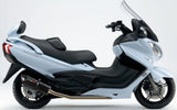 Impianto Di Scarico Completo Catalizzato E Con Omologazione Suono Furore Alluminio Nero - Gpr Compatibile Con Suzuki An 650 Burgman (2013-2016)