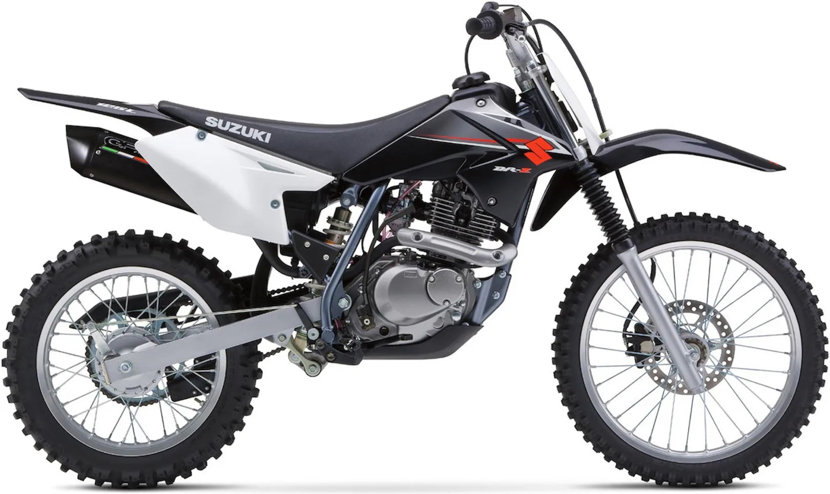 Terminale Di Scarico Catalizzato E Con Omologazione Suono Furore Alluminio Nero - Gpr Compatibile Con Suzuki Dr 125 - Sm (2008-2015)