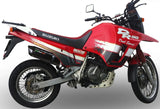 Terminale Di Scarico Con Omologazione Suono Furore Alluminio Nero - Gpr Compatibile Con Suzuki Dr Big 800 (1990-1991)