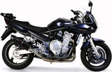 Terminale Di Scarico Con Omologazione Suono Furore Alluminio Nero - Gpr Compatibile Con Suzuki Gsf 1250 Bandit - S (2007-2012)