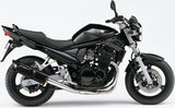 Exhaust Tip With Noise Certification Furore Aluminium Black - Gpr Compatible With Suzuki Gsf 650 Bandit - S (2005-2006)