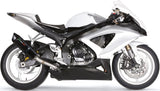 Terminale Di Scarico Con Omologazione Suono Furore Alluminio Nero - Gpr Compatibile Con Suzuki Gsx-R 600 K8 (2008-2010)