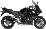Terminale Di Scarico Con Omologazione Suono Furore Alluminio Nero - Gpr Compatibile Con Suzuki Gsx 1250 Fa (2009-2014)