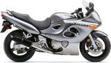 Terminale Di Scarico Con Omologazione Suono Furore Alluminio Nero - Gpr Compatibile Con Suzuki Gsx 600 F (1998-2005)