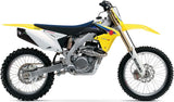 Terminale Di Scarico Con Omologazione Suono Furore Alluminio Nero - Gpr Compatibile Con Suzuki Rmz 450 (2008-2017)