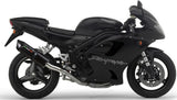 Terminale Di Scarico Con Omologazione Suono Furore Alluminio Nero - Gpr Compatibile Con Triumph Daytona 955 (2002-2005)