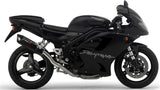 Terminale Di Scarico Con Omologazione Suono Furore Alluminio Nero - Gpr Compatibile Con Triumph Daytona 955 Anniversary (2002-2003)