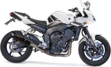 Terminale Di Scarico Con Omologazione Suono Furore Alluminio Nero - Gpr Compatibile Con Yamaha Fz-1 - Fazer 1000 (2006-2014)