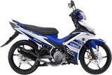 Impianto Di Scarico Completo Non Catalizzato E Con Omologazione Suono Furore Alluminio Nero - Gpr Compatibile Con Yamaha Jupiter 135 (2005-2012)