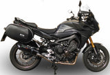 Impianto Di Scarico Completo Catalizzato E Con Omologazione Suono Furore Alluminio Nero - Gpr Compatibile Con Yamaha Tracer Fj-09 Tr (2015-2016)