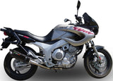 Doppio Terminale Di Scarico Con Omologazione Suono Furore Alluminio Nero - Gpr Compatibile Con Yamaha Tdm 850 (1991-2001)