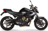 Impianto Di Scarico Completo Non Catalizzato E Con Omologazione Suono Furore Alluminio Nero - Gpr Compatibile Con Yamaha Xj6 - Xj 600 Diversion (2009-2017)