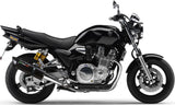 Terminale Di Scarico Con Omologazione Suono Furore Alluminio Nero - Gpr Compatibile Con Yamaha Xjr 1300 (2007-2017)