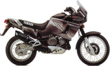 Terminale Di Scarico Con Omologazione Suono Furore Alluminio Nero - Gpr Compatibile Con Yamaha Xtz 750 Super Ténéré (1989-1997)