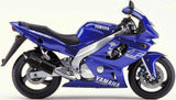 Terminale Di Scarico Con Omologazione Suono Furore Alluminio Nero - Gpr Compatibile Con Yamaha Yzf 600 R Thundercat (1996-2003)