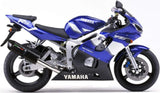 Terminale Di Scarico Con Omologazione Suono Furore Alluminio Nero - Gpr Compatibile Con Yamaha Yzf-R6 (1999-2002)